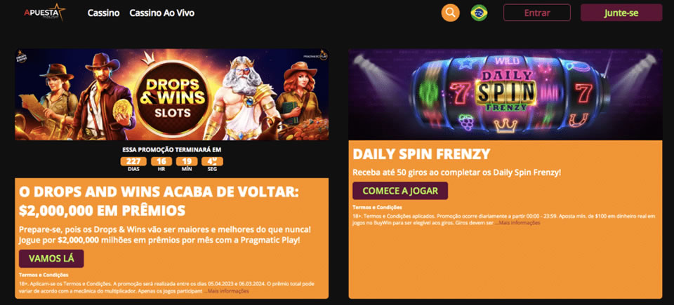 Não apenas uma casa de apostas com um menu de mais de 5.000 jogos de casino. Fresh Casino tem tudo para um amante de cassino. Divirta-se e lucre com jogos de cassino como caça-níqueis, roleta, blackjack, pôquer e muito mais.